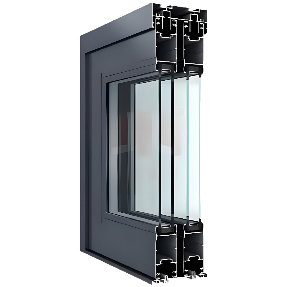 Aluminum alloy sliding window